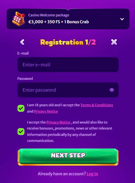 registration at midarion